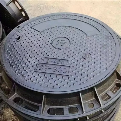 Ductile Iron Round Sewage Manhole Cover / 700x800